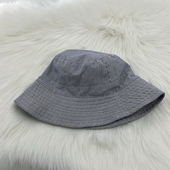 Club Room Men's Bucket Hat - Blue/White Stripes - One Size - New with tags - Picture 6 of 6